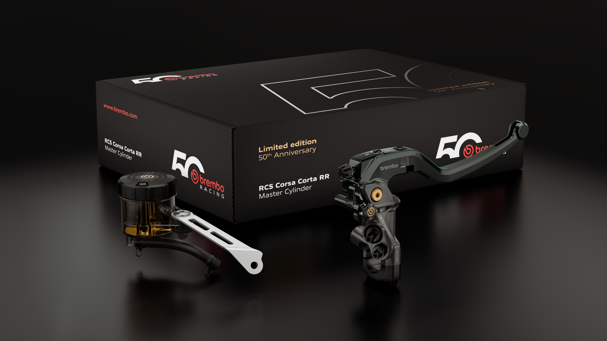 RCS Corsa Corta ラジアルブレーキマスターシリンダー 17mm 世界限定500個】RCS corsa corta RR 50周年記念限定17mmラジアル