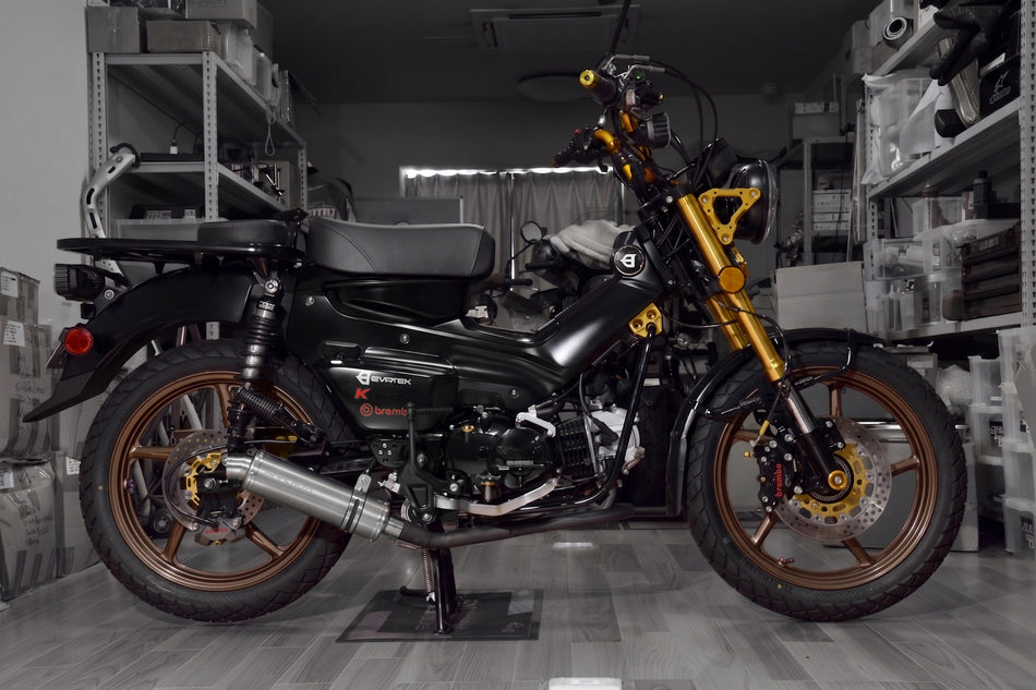 【新色ブロンズ追加！！】エヴァテック キャストホイールキット ホンダ CT125