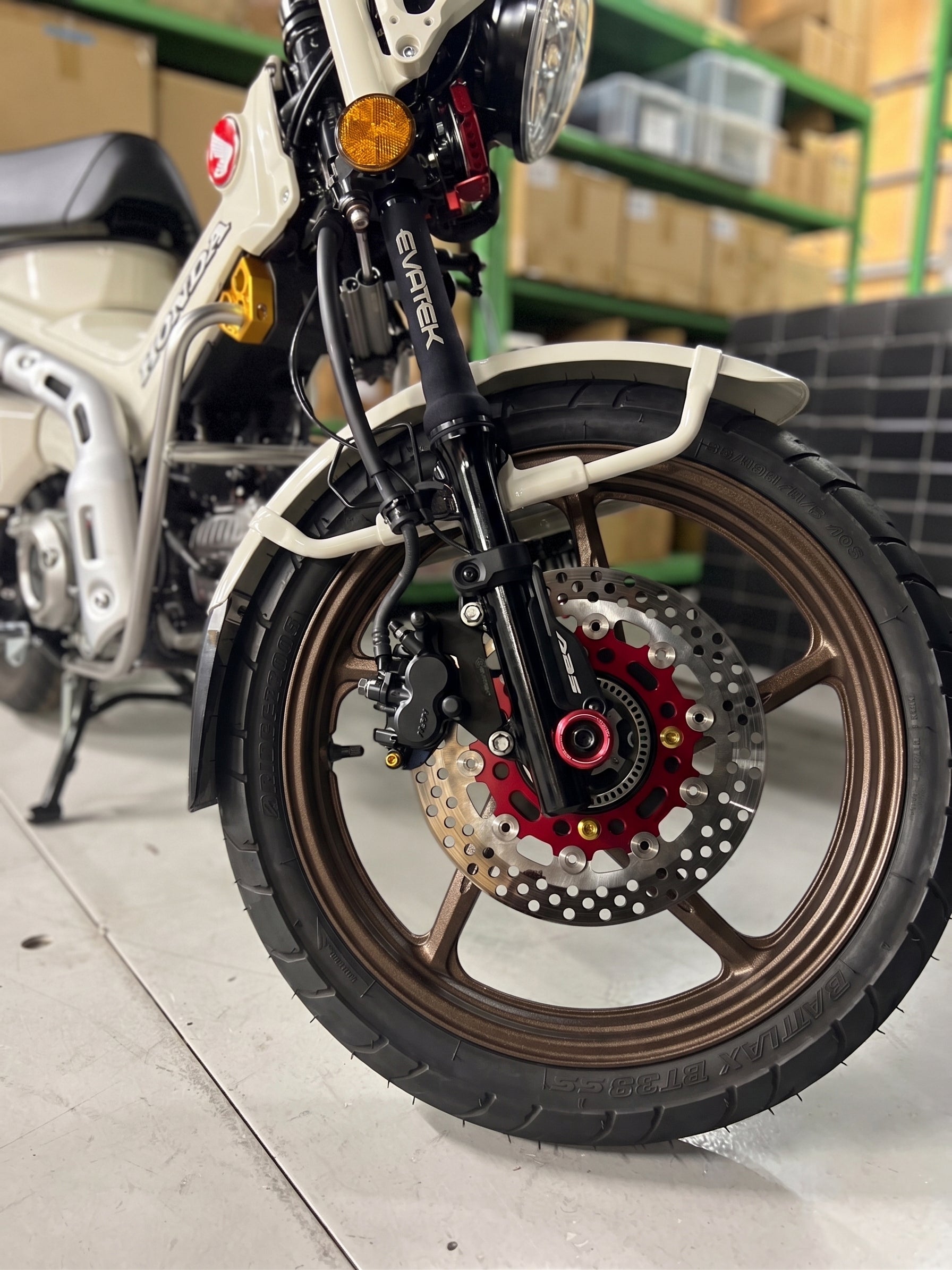 エヴァテックCT125 キャストホイール用 コーケン オンライン｜エヴァテック キャストホイールキット ホンダ