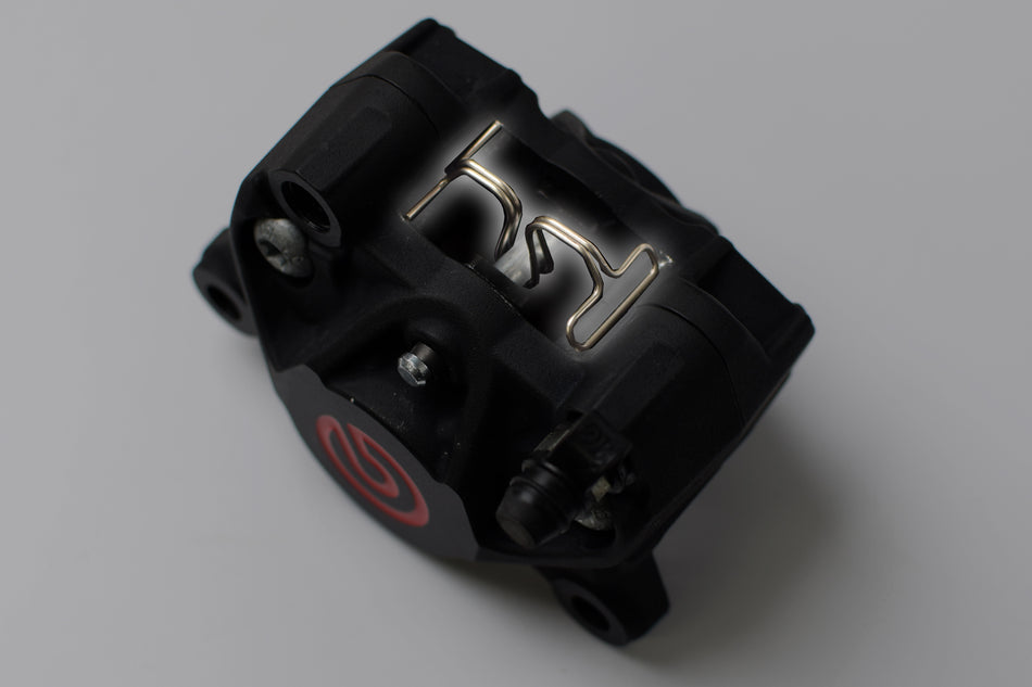 EVATEK製 brembo 新カニキャリパー用SUS ソフトパッドスプリング