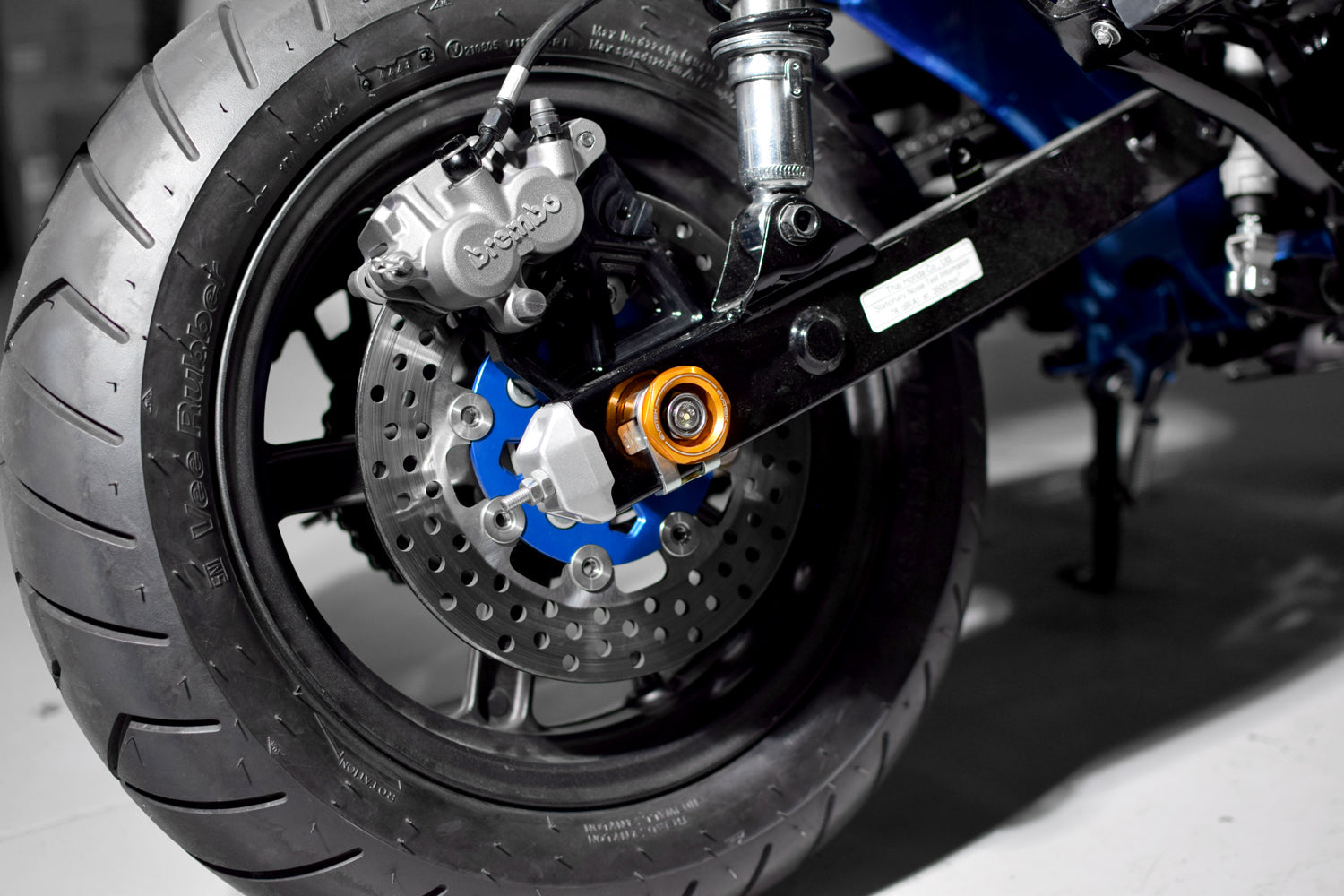 エヴァテック 220mmディスク用 リア ブレンボ片押し2POTキャリパー EZ