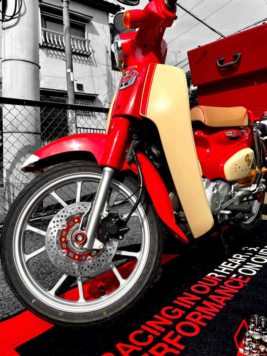 エヴァテック フロントブレーキ245mm ディスクキット ホンダ スーパーカブ110 JA59